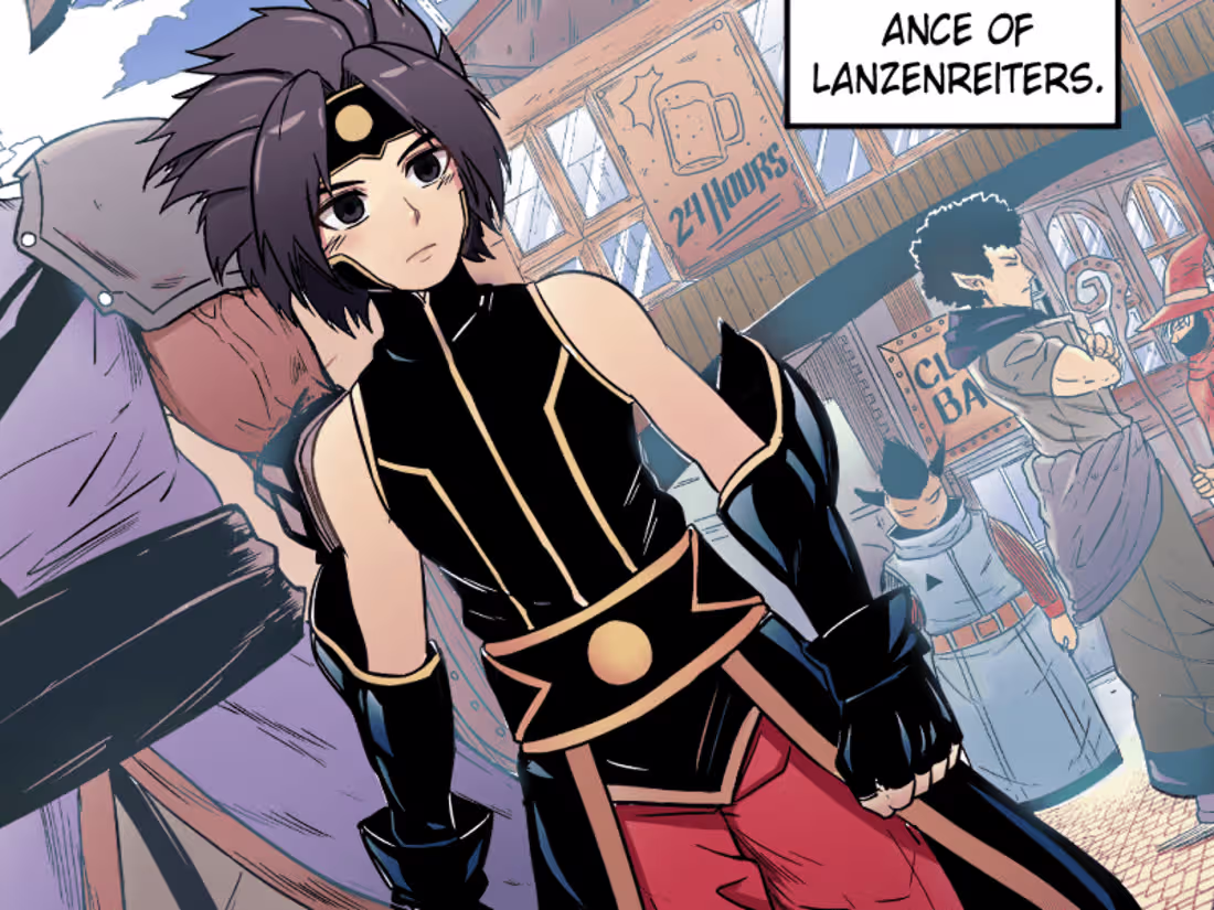 Cover image for Webtoon Comic