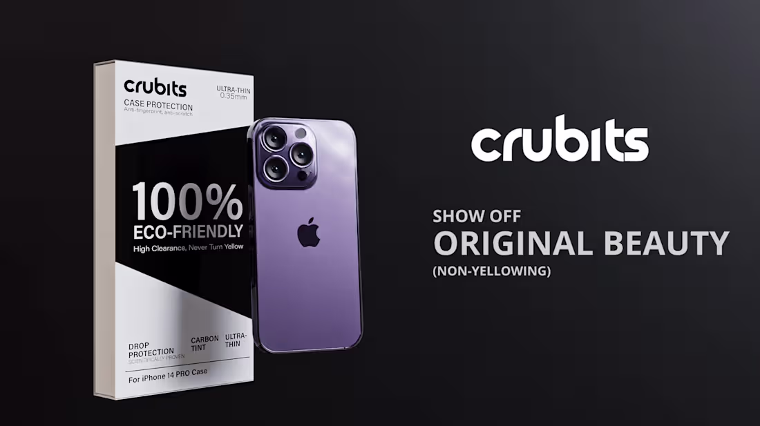 Cover image for Crubits Clear Iphone Case Promo