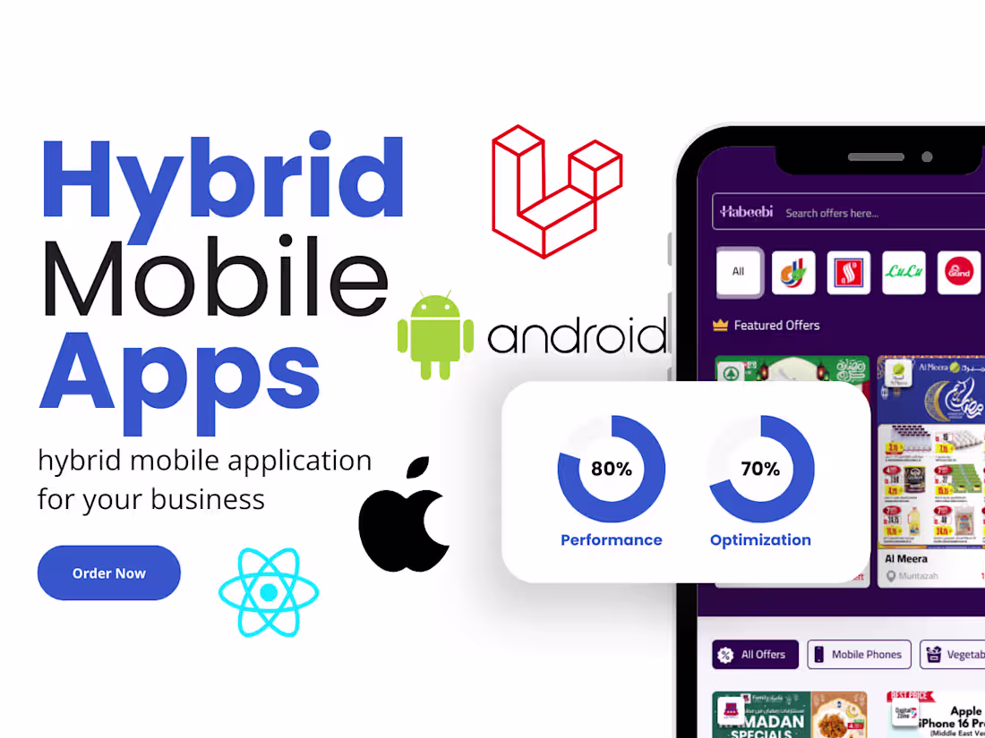 Cover image for High-Performance Digital Platforms | Hybrid App Development