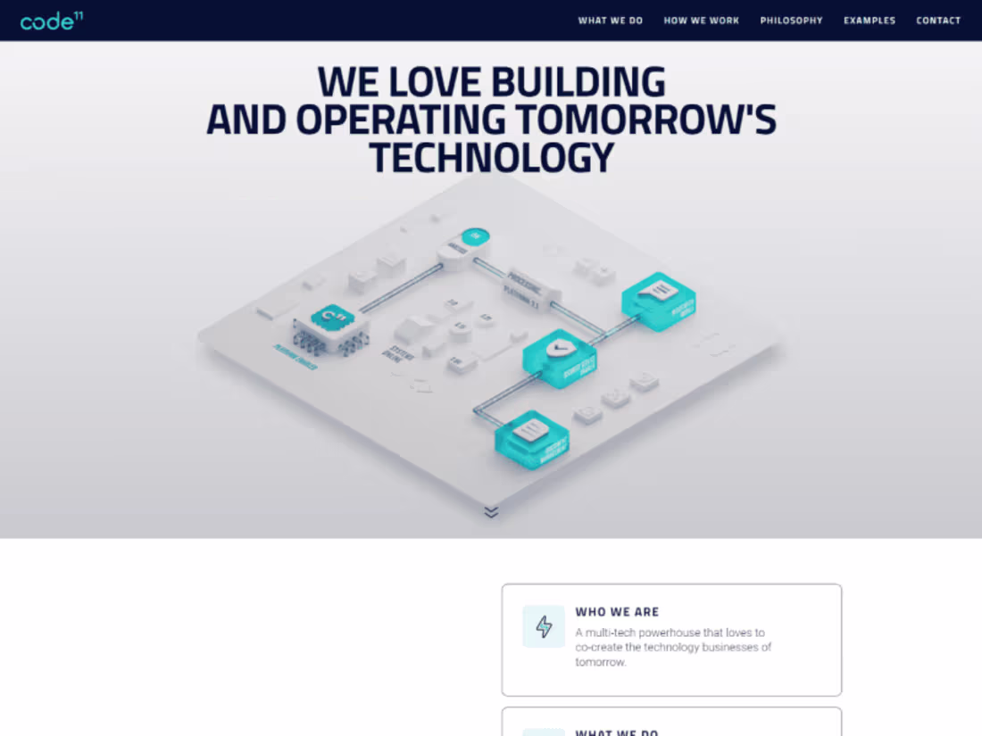 Cover image for Code11 Website