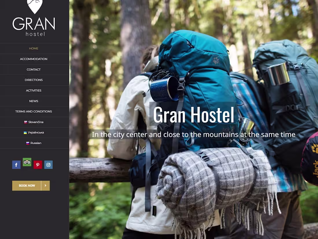 Cover image for Hostel in the center of Banska Bystrica