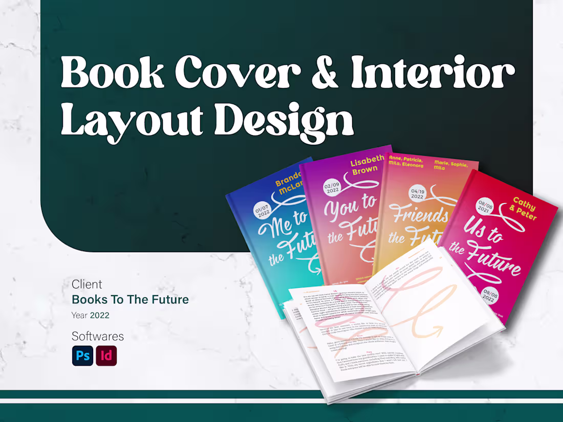 Cover image for Book Cover and Interior Layout Design on Behance
