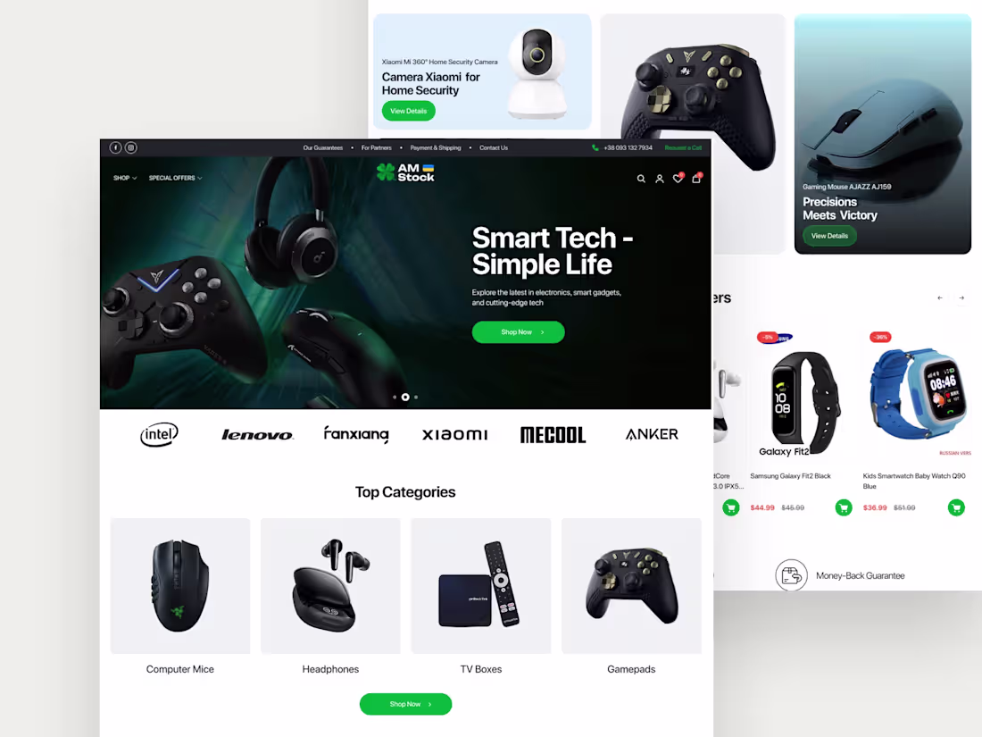 Cover image for Tech Store Amstock
Amstock is a