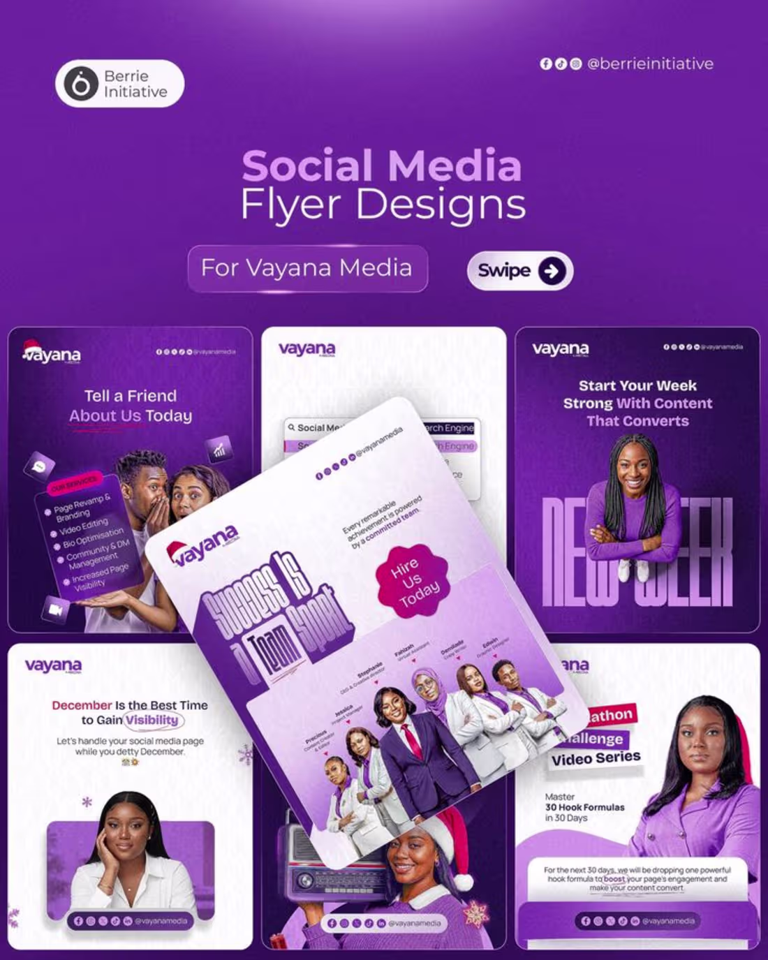 Cover image for Global Social Media Event Flyer