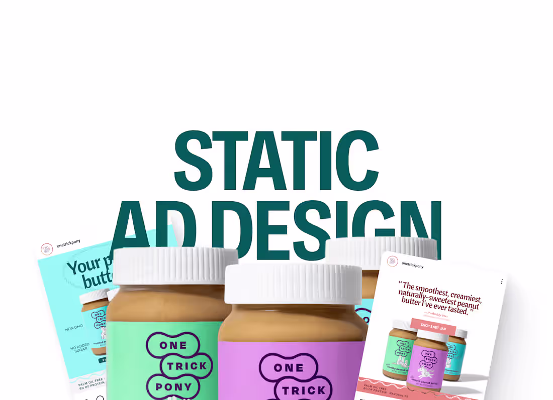 Cover image for OneTrickPony - Static Ad Design