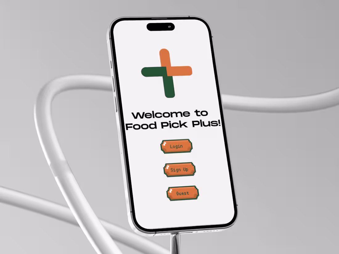 Cover image for Food Pick Plus + 
