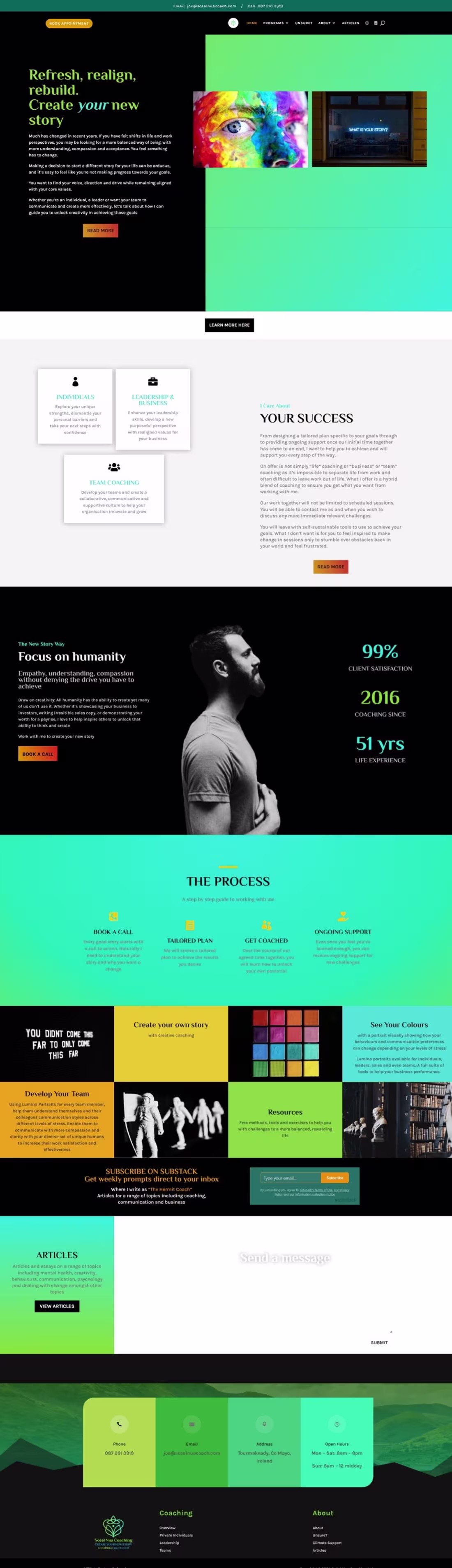 Cover image for Scéal Nua Coaching Ltd