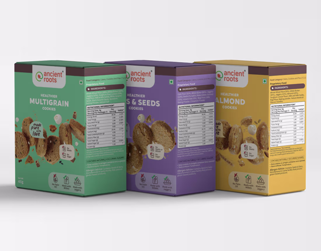 Cover image for Packaging Design- Ancient Roots :: Behance