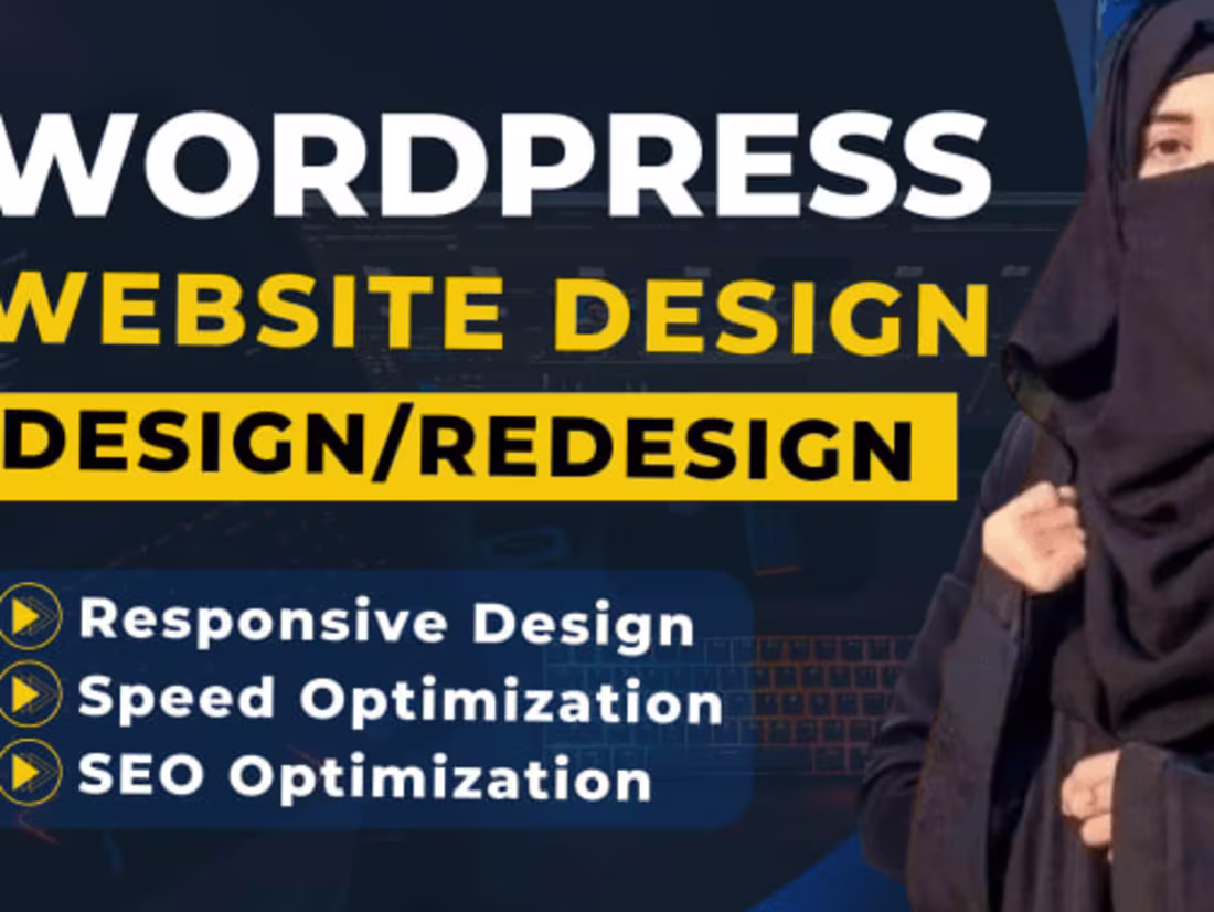 Cover image for Modern & Responsive Website Redesign for Better UX/UI