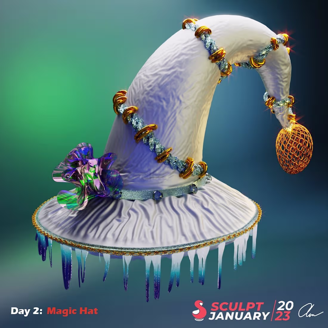 Cover image for ✨ SculptJanuary 2023 Challenge by CGBoost ✨