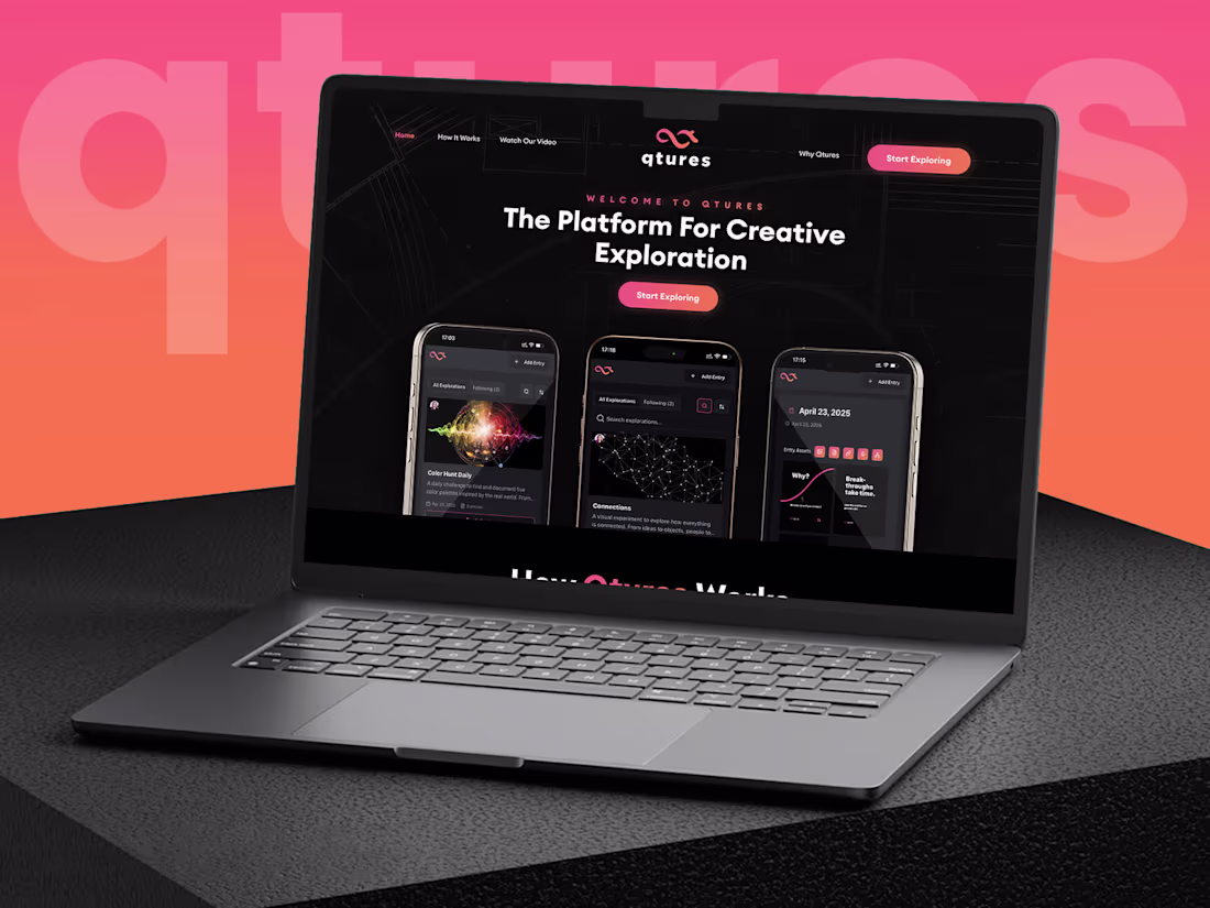 Cover image for Qtures - The Platform For Creative Exploration