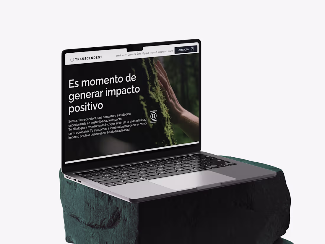 Cover image for Transcendent Website Redesign