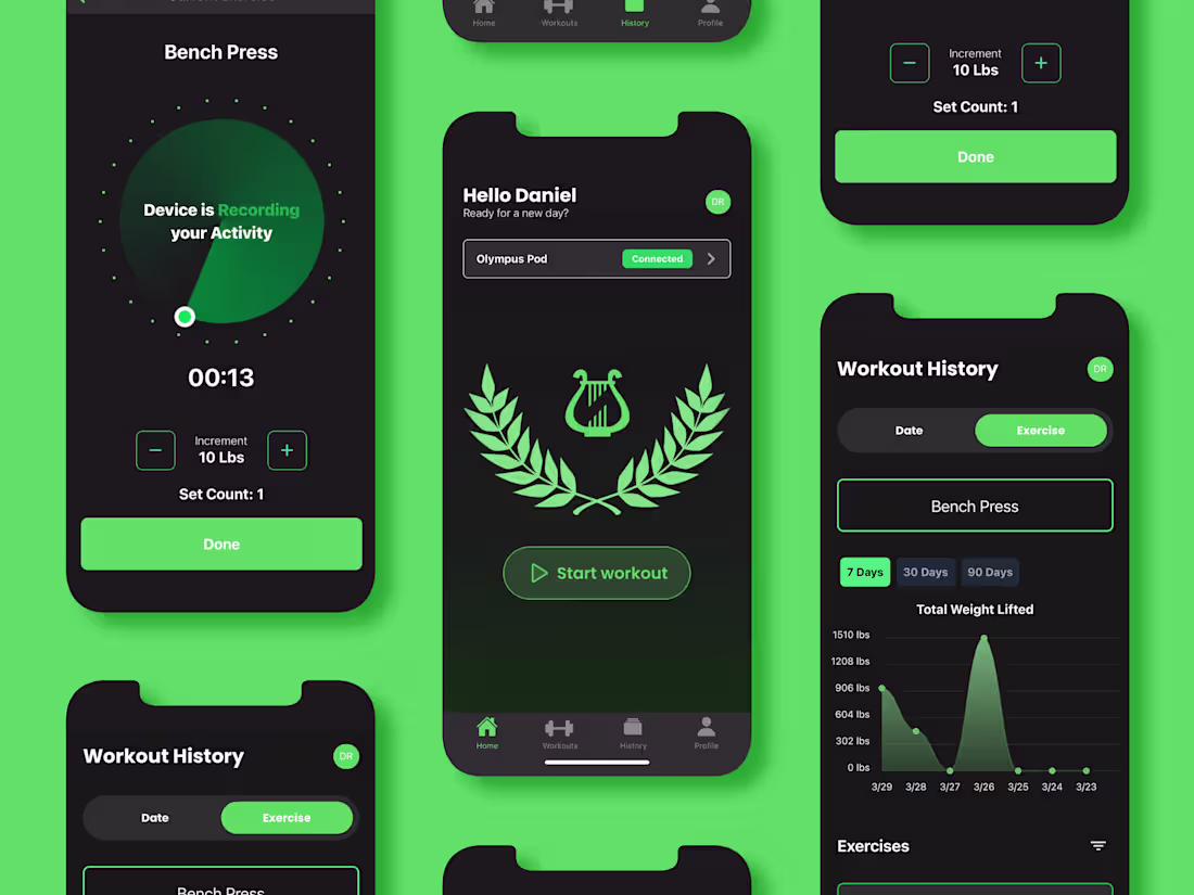 Cover image for OlympusAI: Revolutionizing Fitness with React Native Bluetoo...