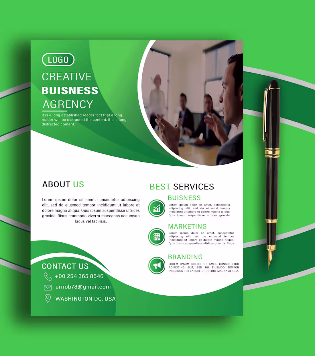 Cover image for i can do banner design for you company.