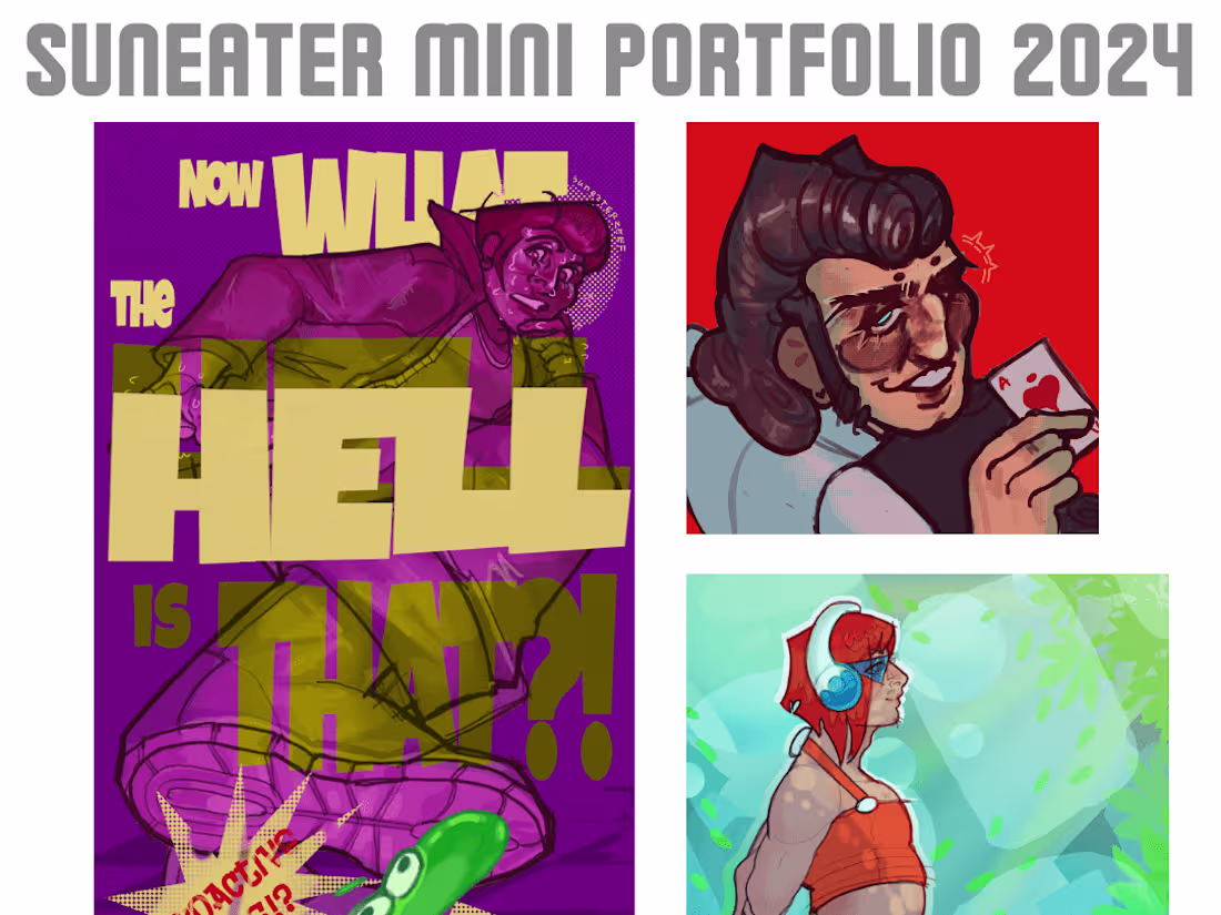 Cover image for SUNEATER MINI PORTFOLIO 2024