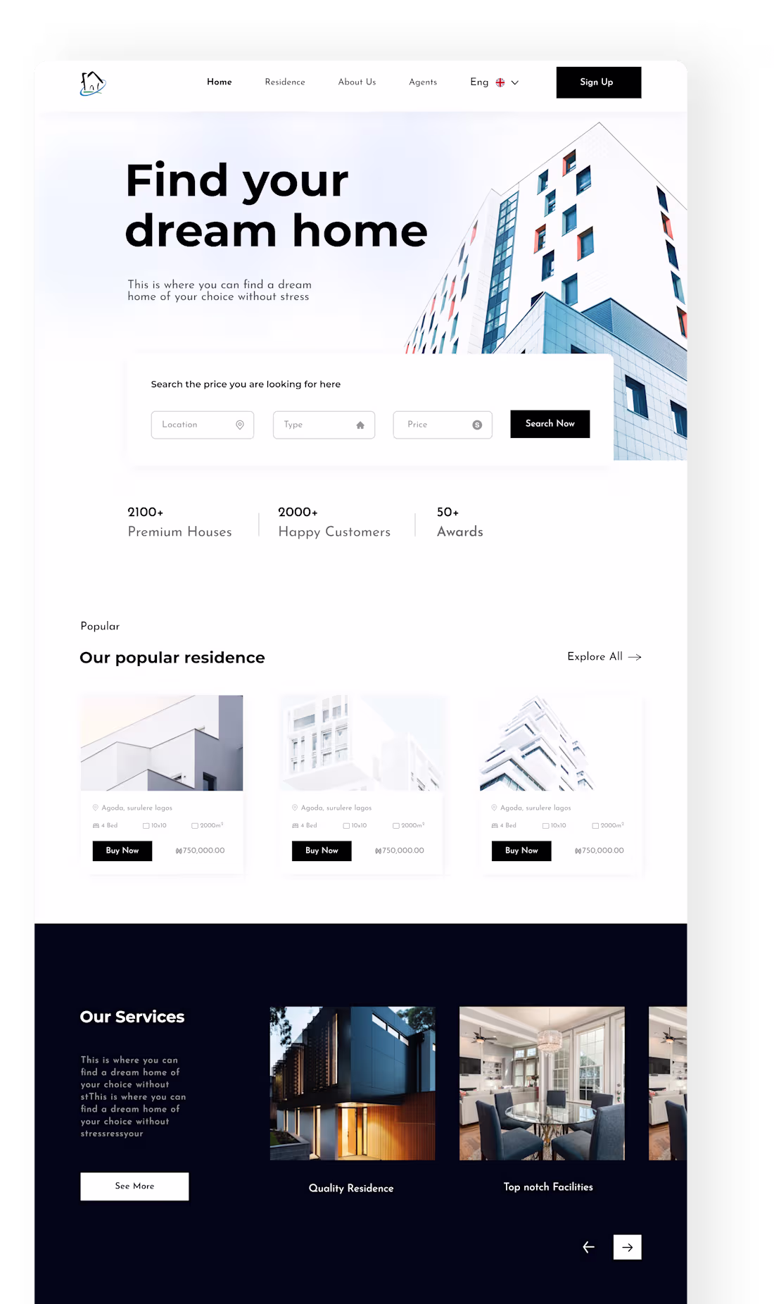 Cover image for Real estate