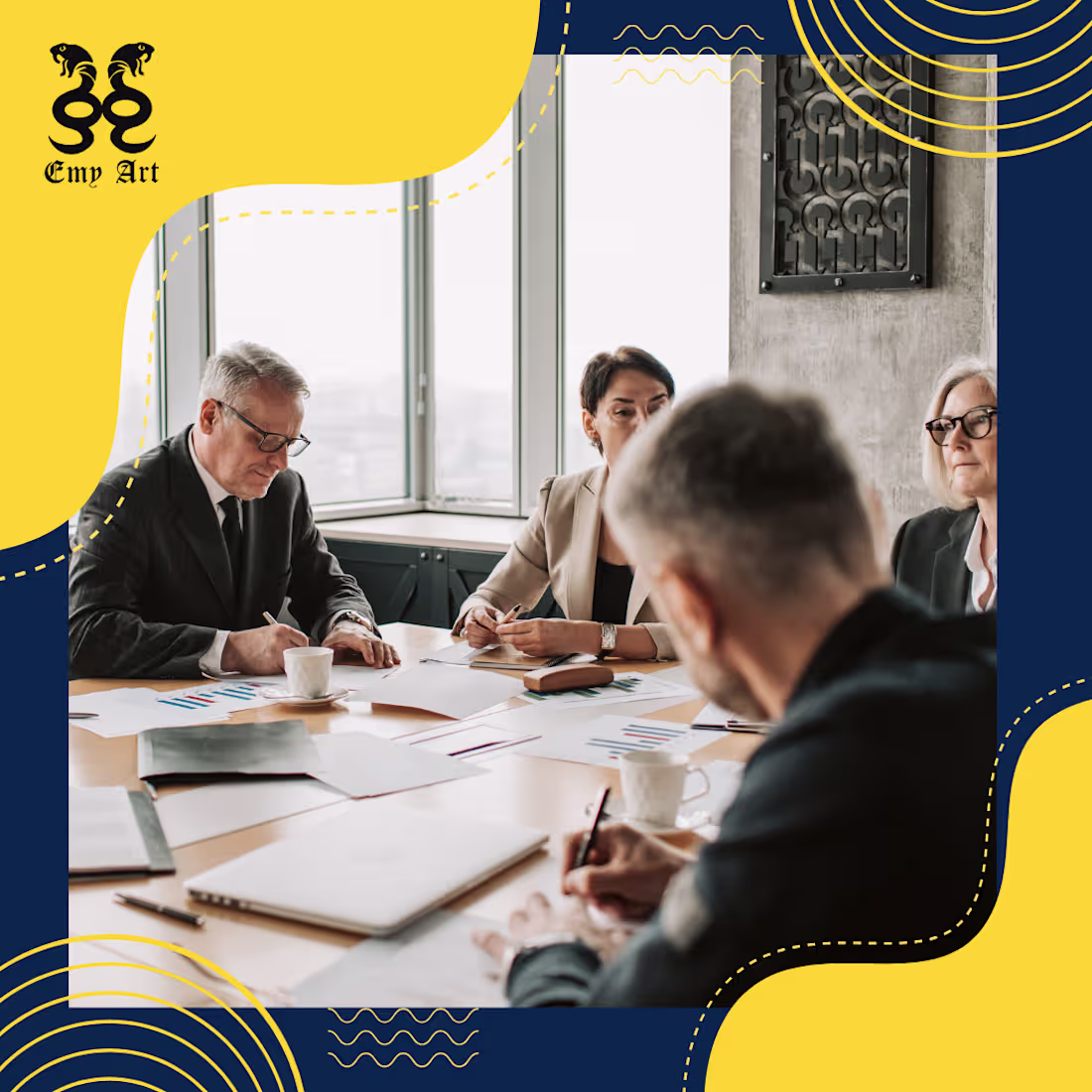 Cover image for Refining Corporate Authority for 2026 ♟️ At Emy Art, we beli...