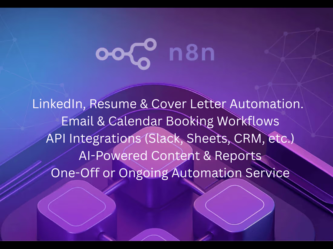 Cover image for I will automate your mails,calendar,bookings, replies