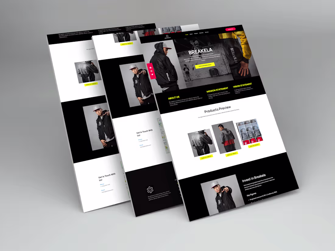 Cover image for WordPress website for Breakela