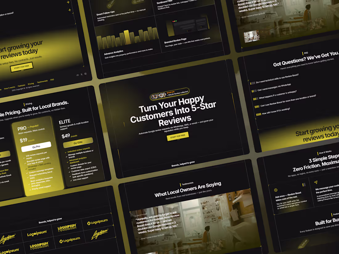 Cover image for Framer - Landing Page Development.