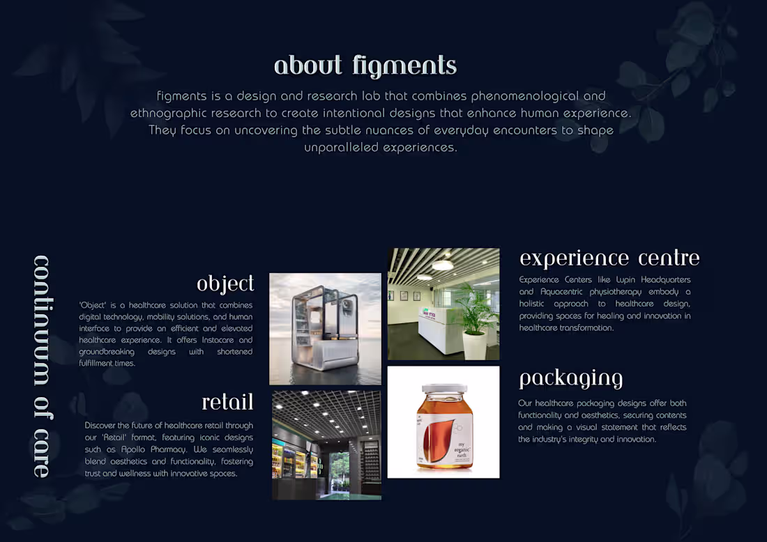 Cover image for FIGMENTS BROCHURE