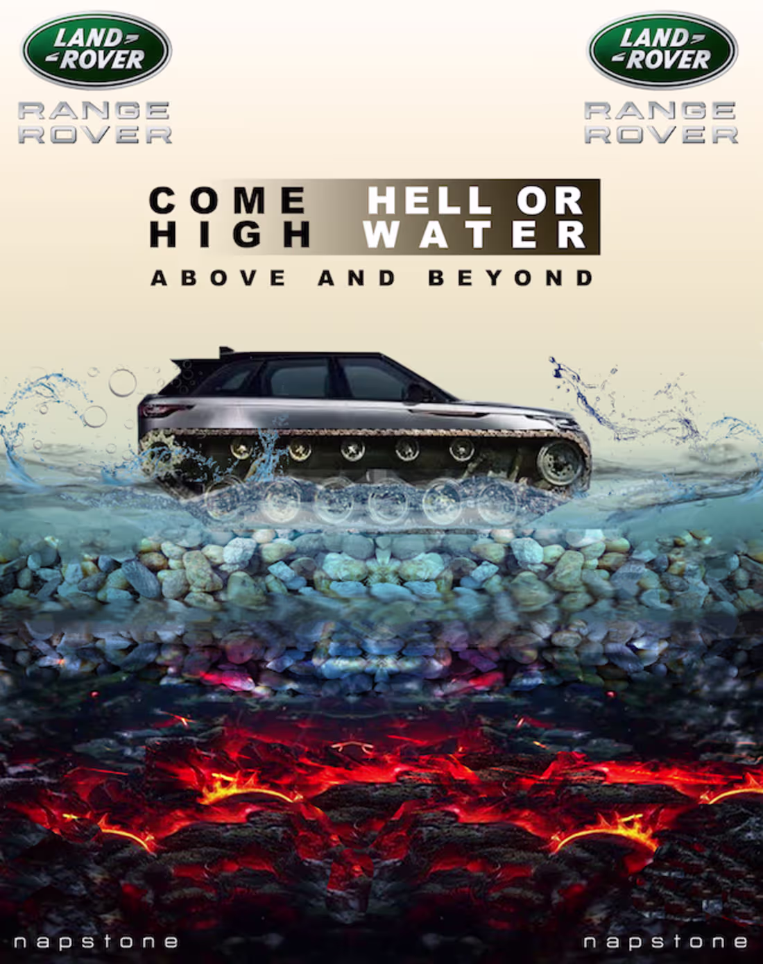Cover image for Range Rover - 'Come Hell or High Water' Ad Campaign