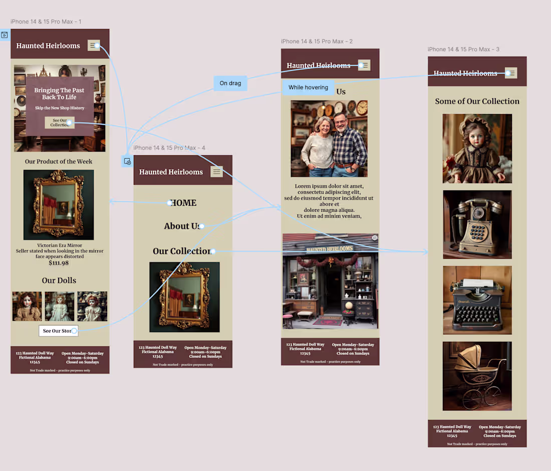 Cover image for My mock up web design