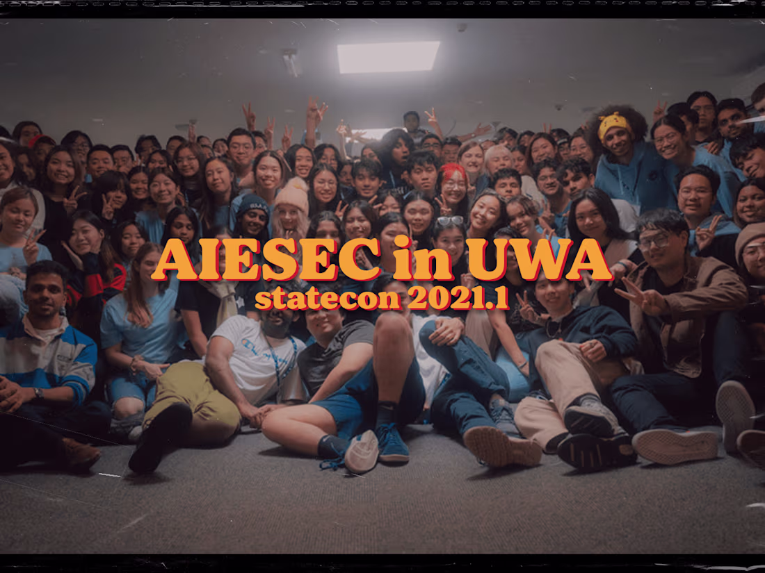 Cover image for AIESEC in UWA - Conference Recap