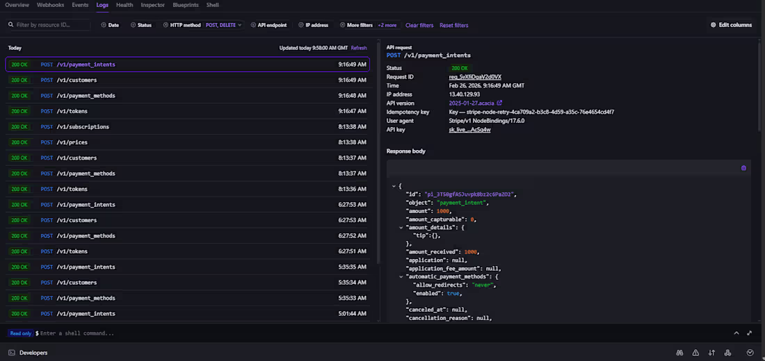 Cover image for Stripe Webhook integration issue fix
