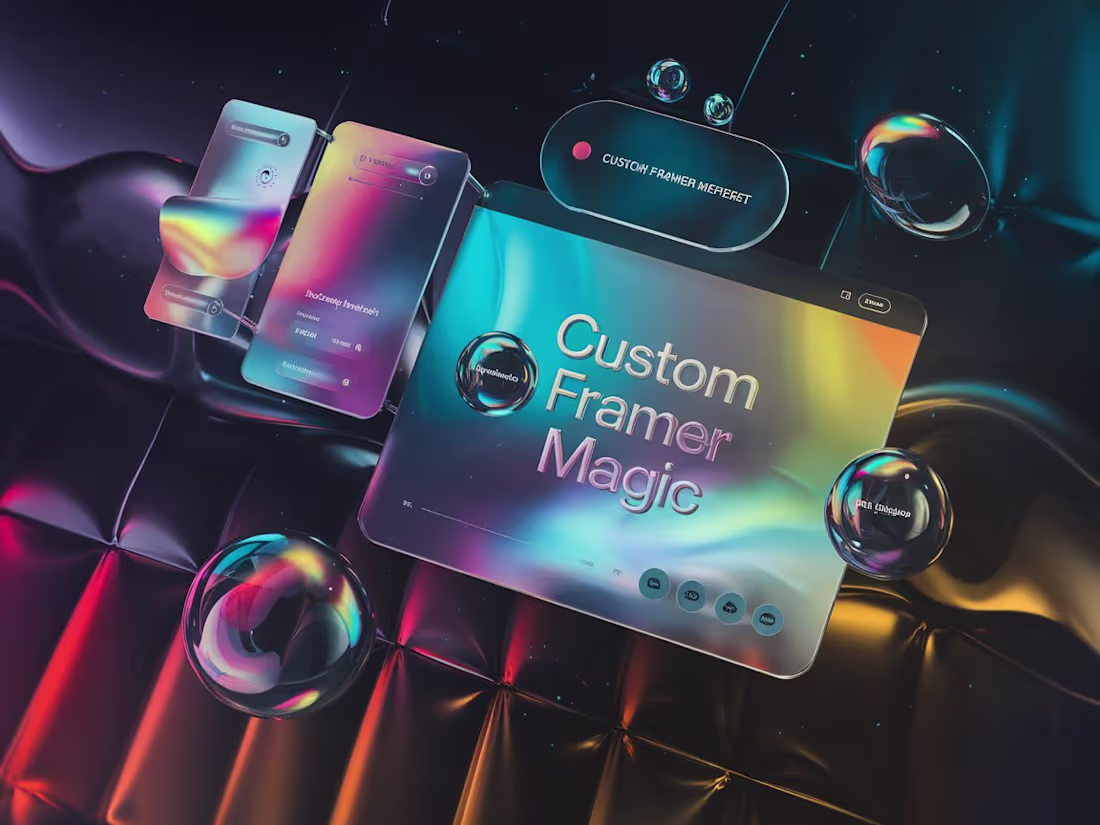 Cover image for Tailored Framer Template Customization