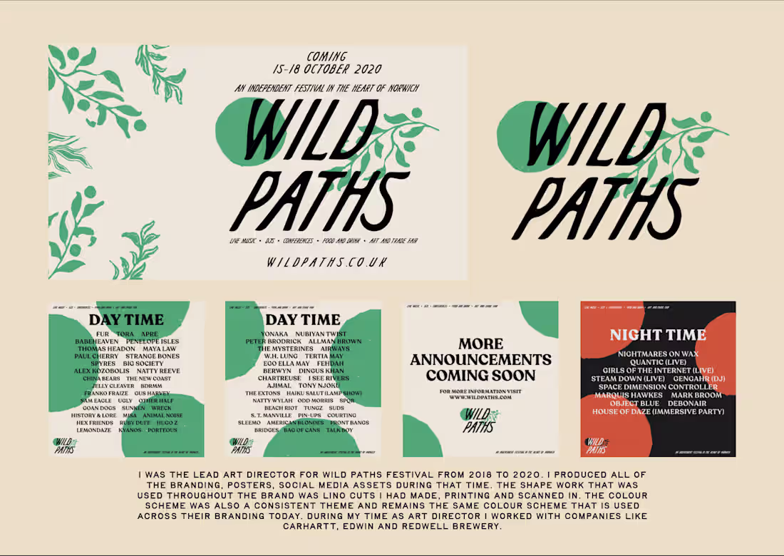Cover image for Wild Paths Festival 