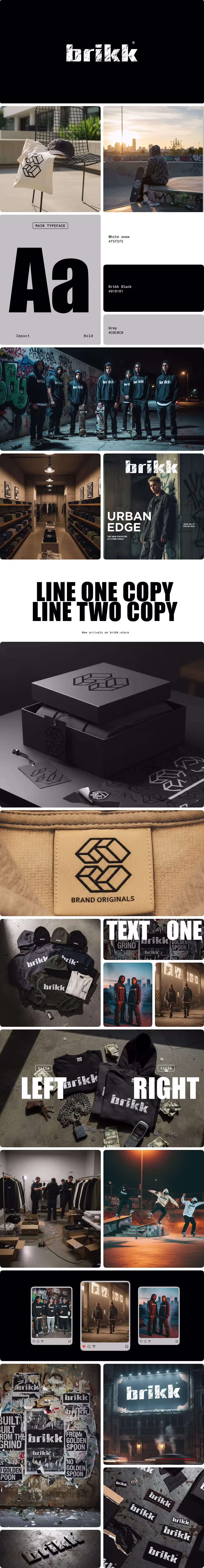 Cover image for Brikk Brand Identity 2025