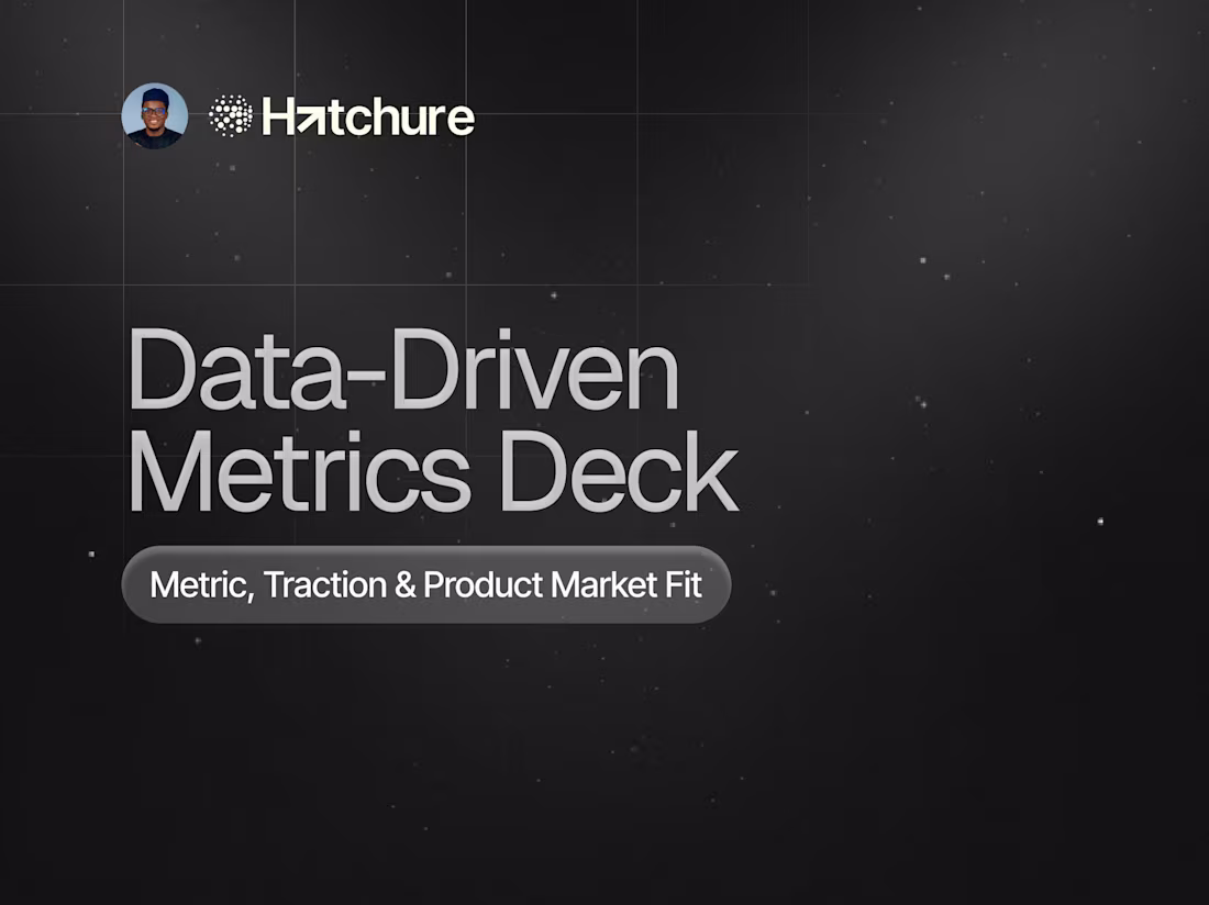 Cover image for Data-Driven Metrics Deck