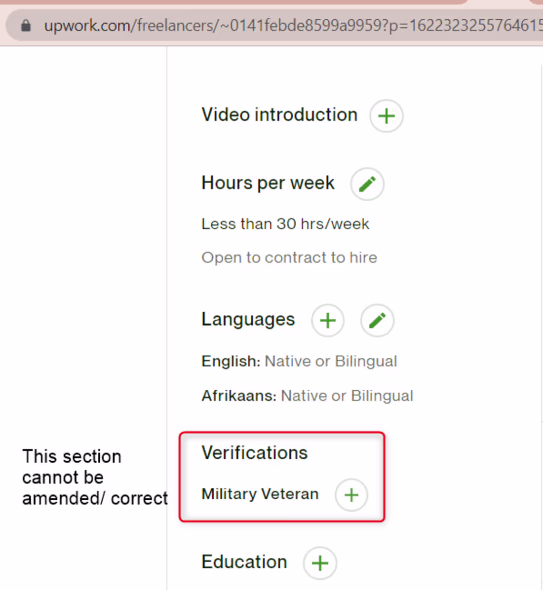 Cover image for Demo for a bug found on the Upwork website