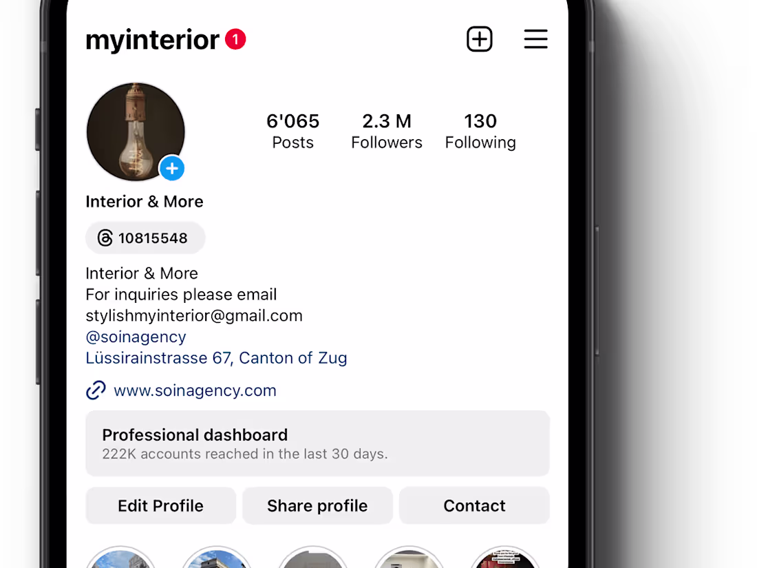 Cover image for Curator of @myinterior