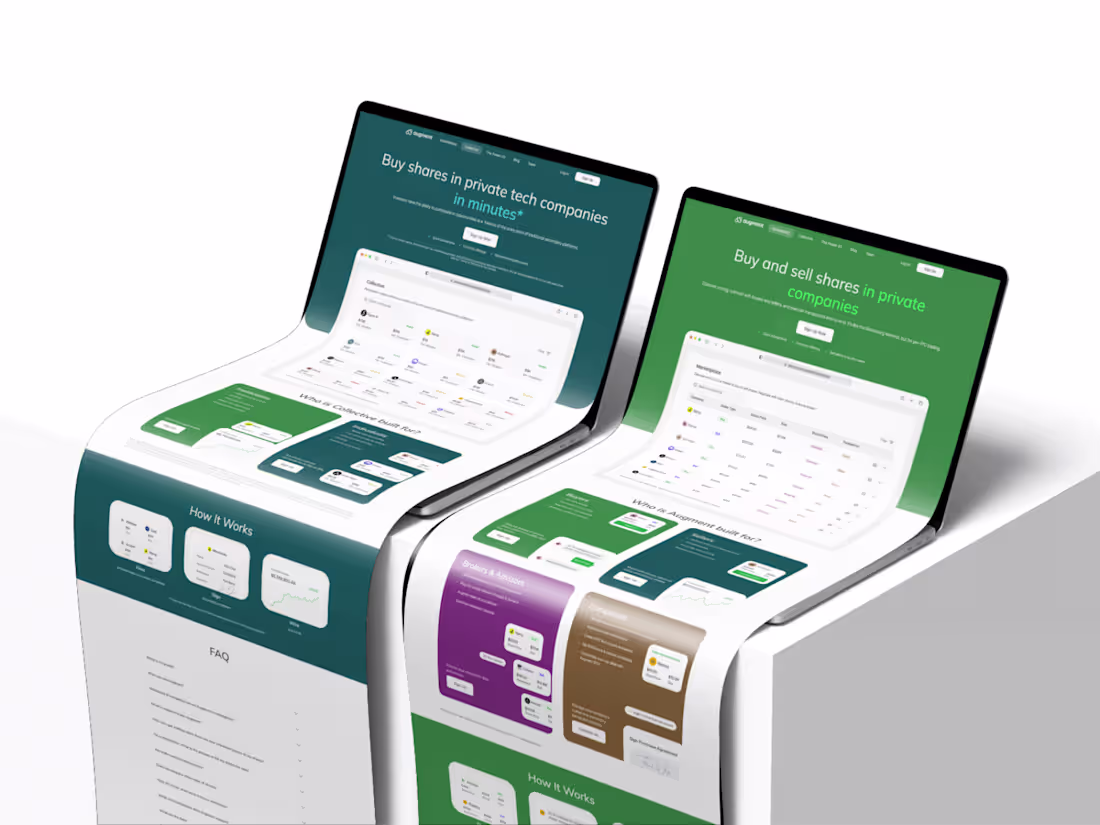 Cover image for Design Lead At The World's First Secondary Transactions Engine