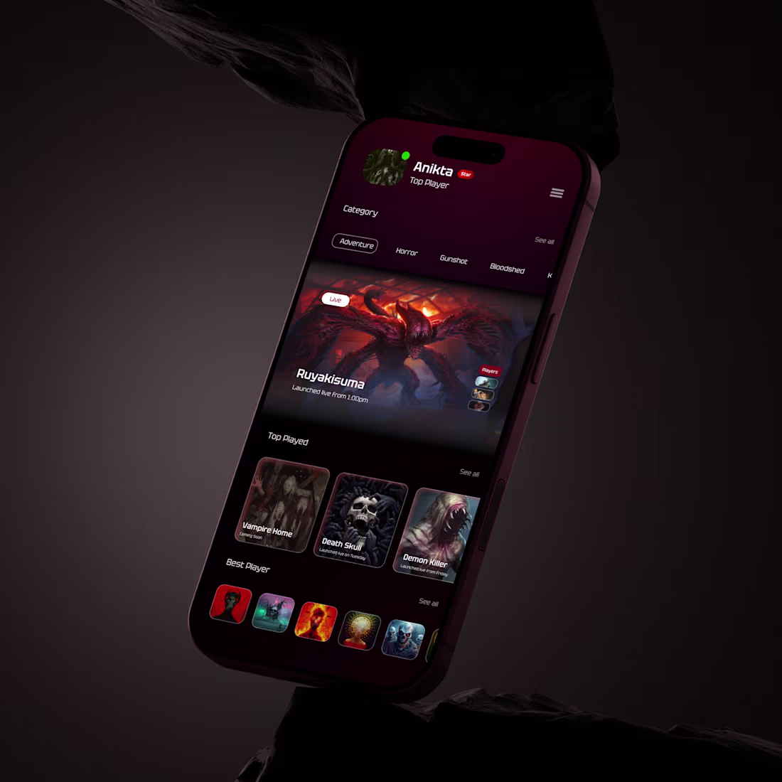 Cover image for 🎮 Let’s Talk Gaming UI I design immersive, intuitive, and v...