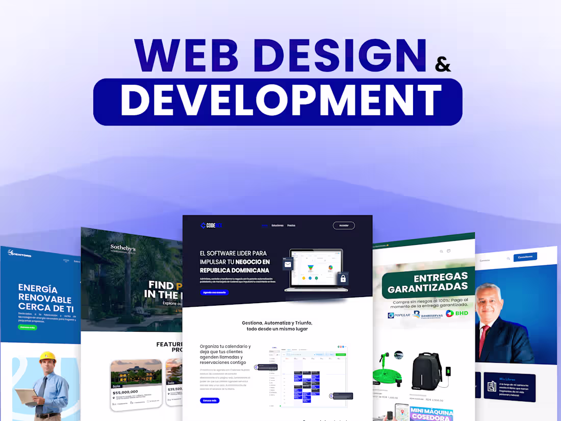 Cover image for Professional Web Design & Development