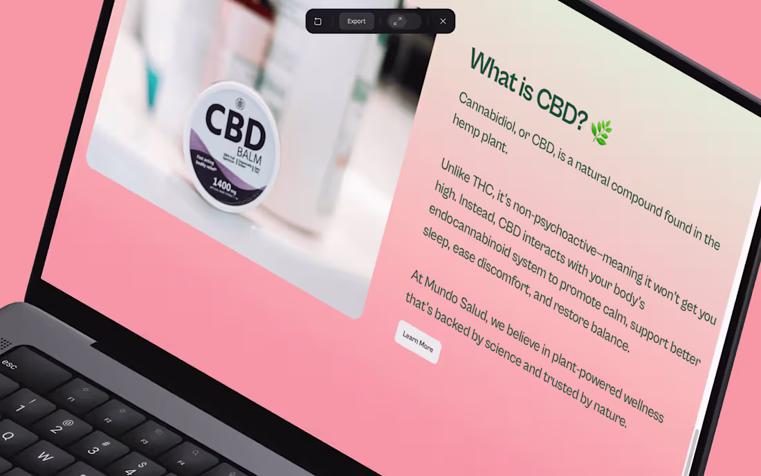 Cover image for Mundo Salud | Cannabis Shop | Framer Website