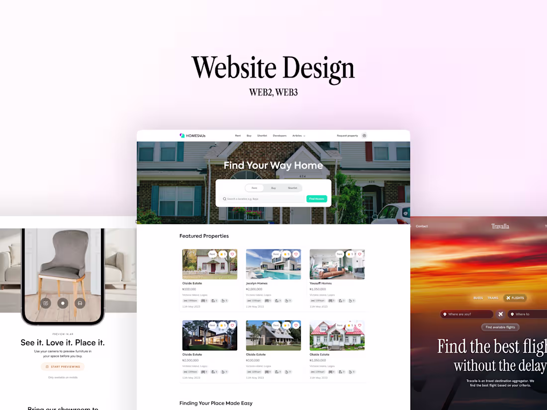 Cover image for Website design