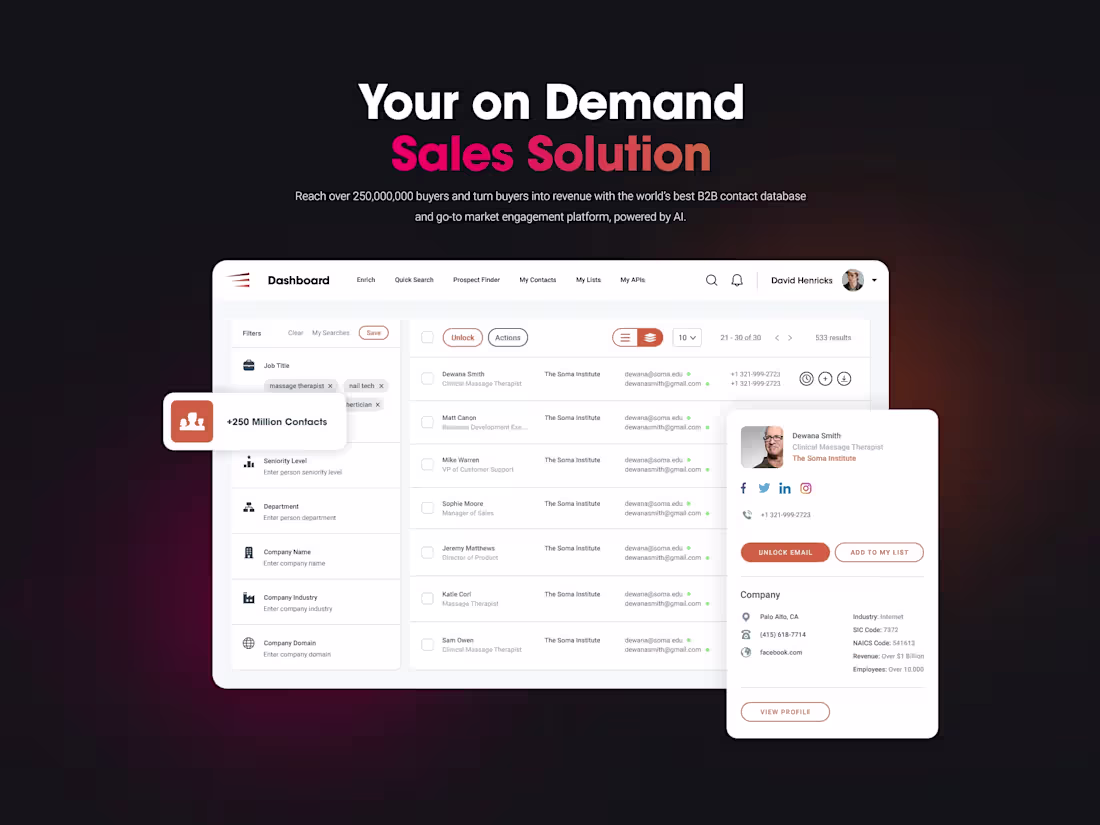 Cover image for 📞 B2B Sales SaaS Platform