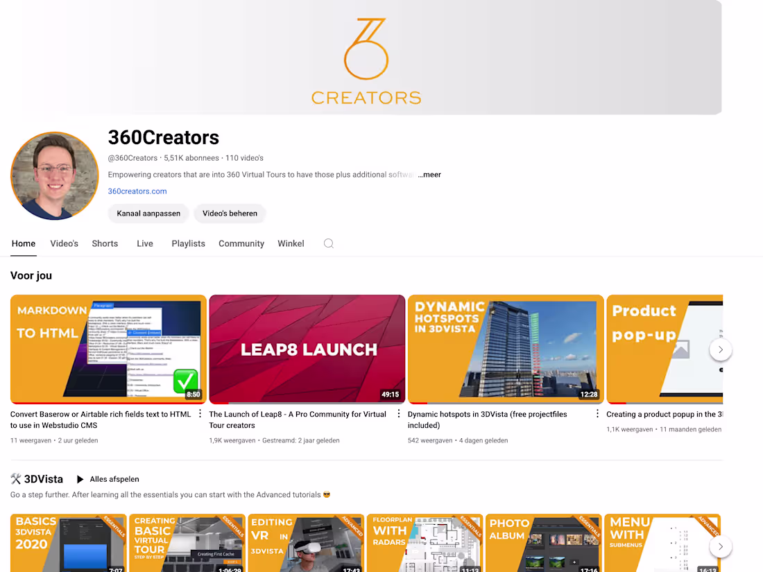 Cover image for Youtube Channel