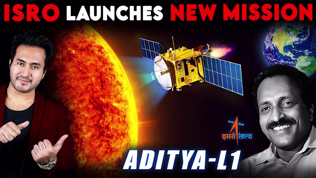Cover image for ISRO Launches New Mission to SUN - ADITYA-L1 | India's Most Dif…