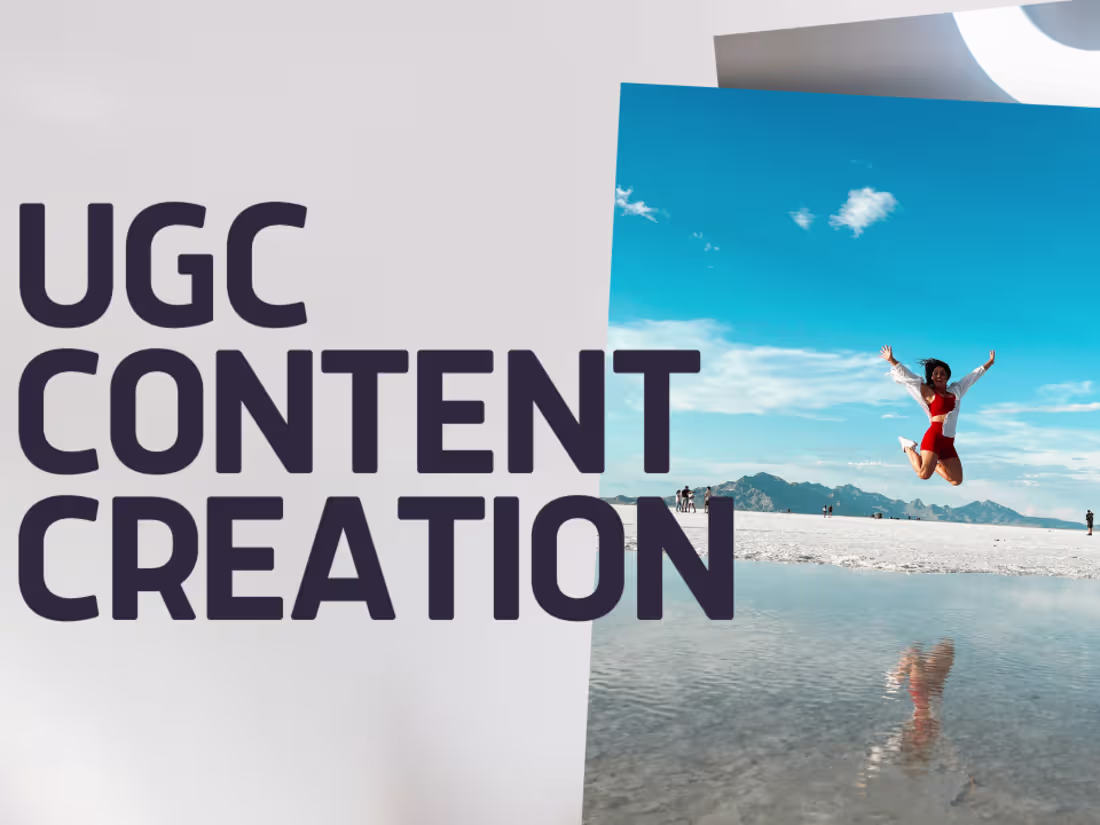 Cover image for UGC Content Creation 