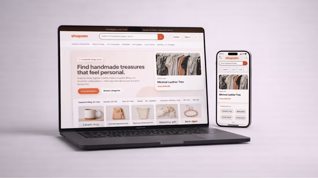 Cover image for ShopZen is a modern e-commerce