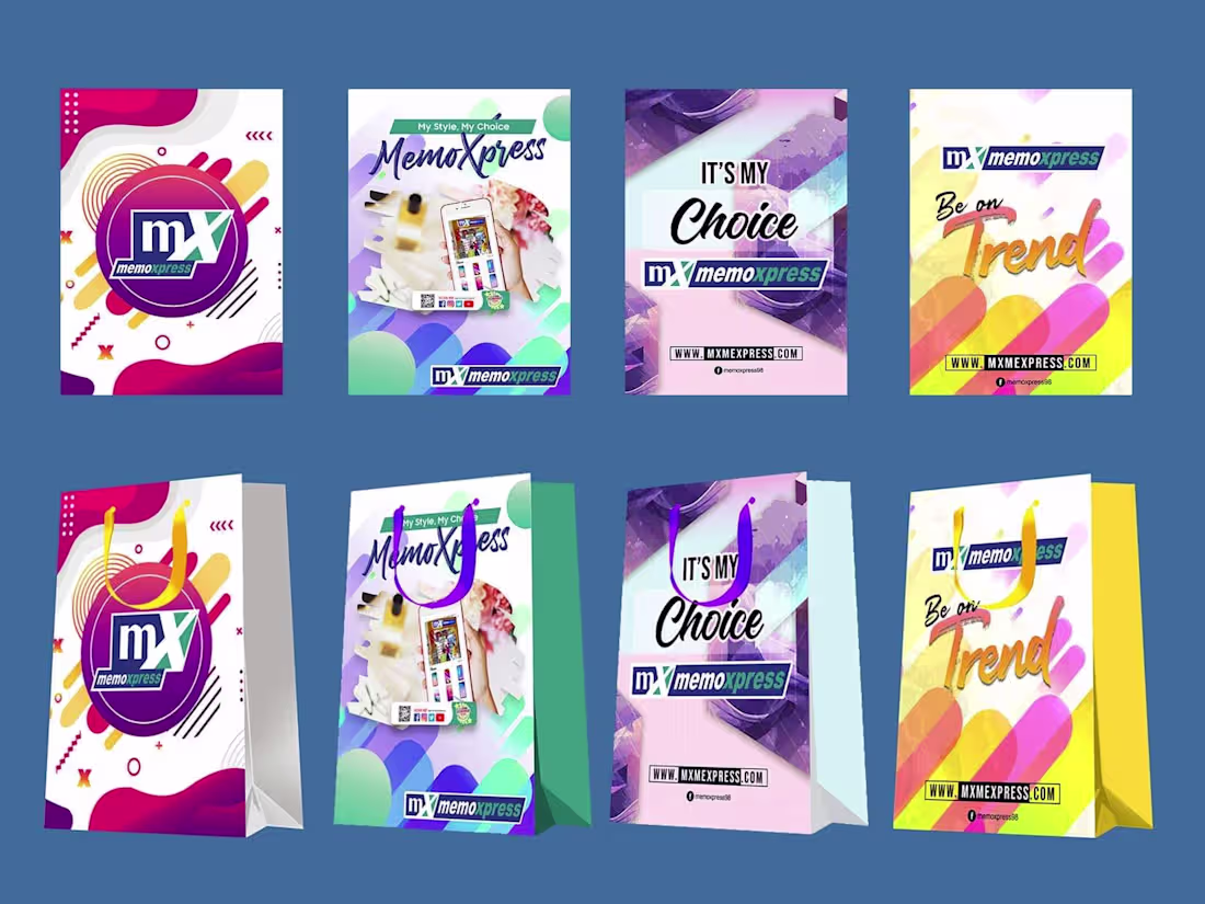 Cover image for Brand Paper Bag Layout