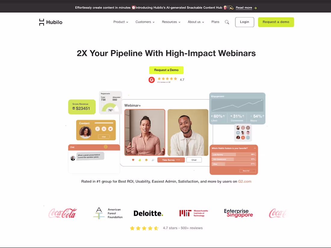 Cover image for Hubilo