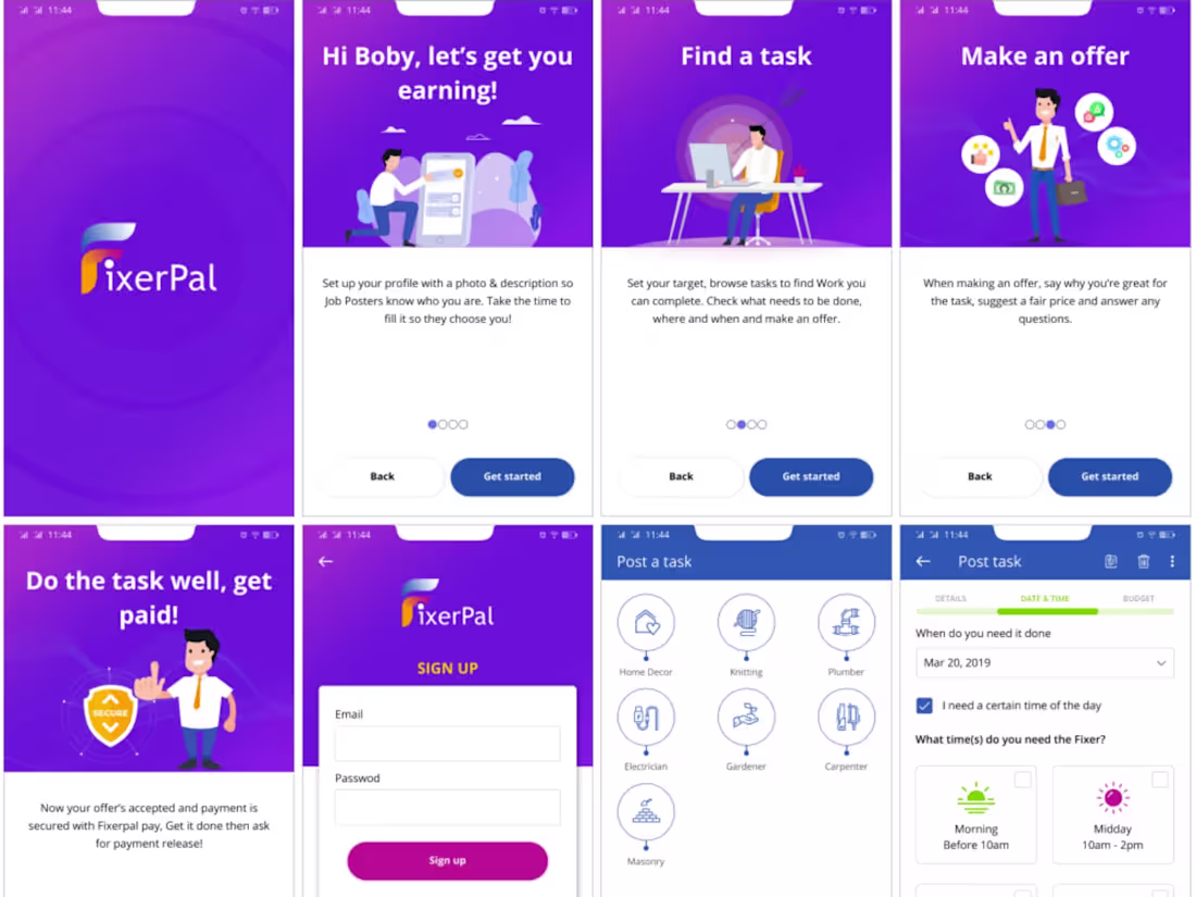 Cover image for Fixer Pal Mobile App Development