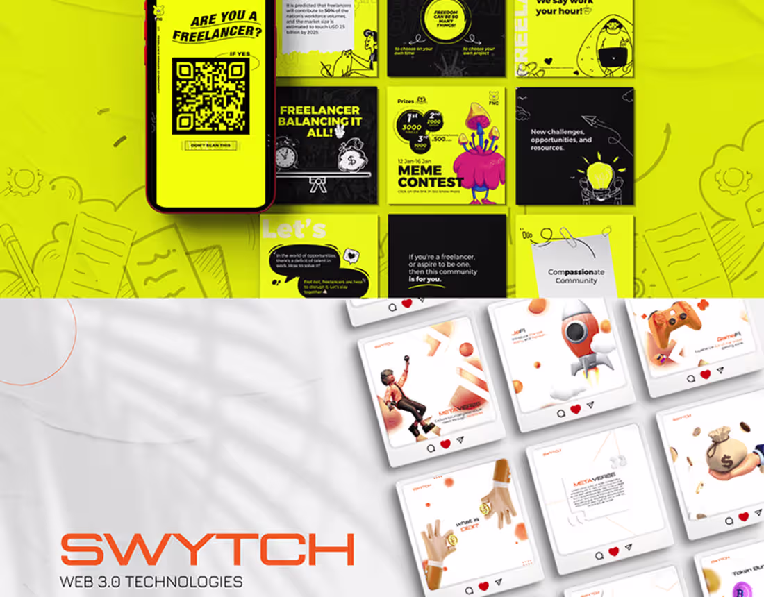 Cover image for Social Media Designs 2023 on Behance