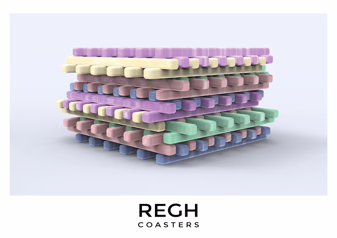 Cover image for Ceramic Coasters : Behance